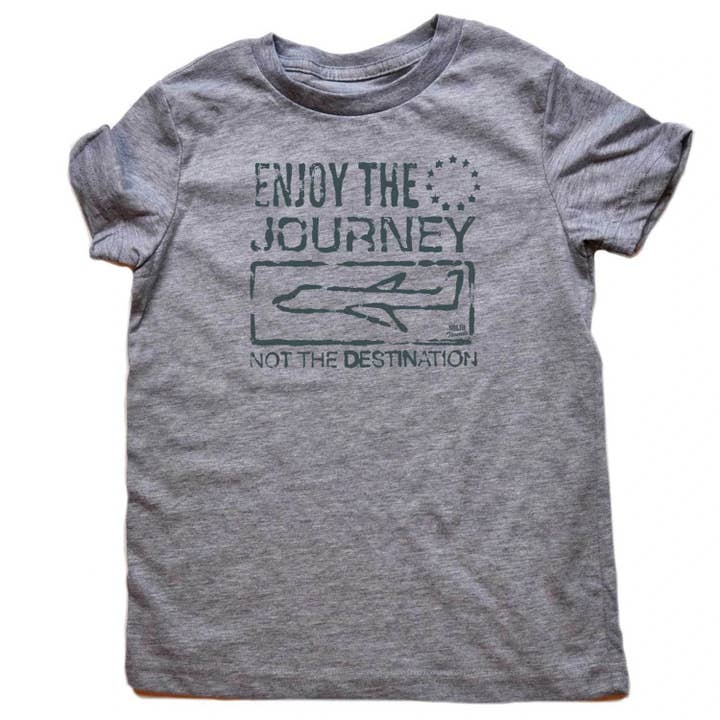 Kids' Enjoy the Journey Not the Destination T-shirt for wholesale by Solid Threads