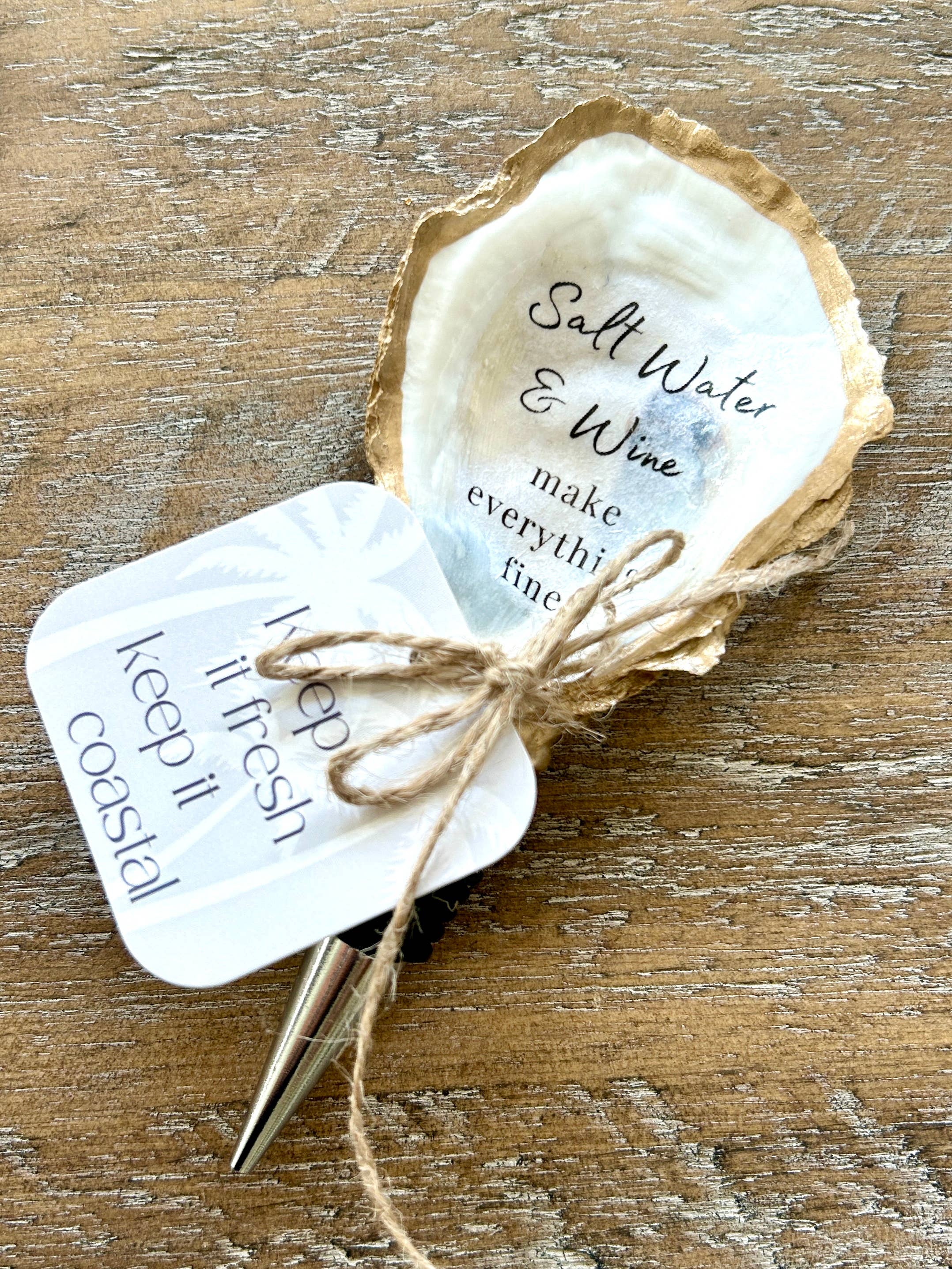 Coast and Cork - Wholesale Bottle/Wine Opener - Salt Water and Wine - Bottle Stopper / Cork1