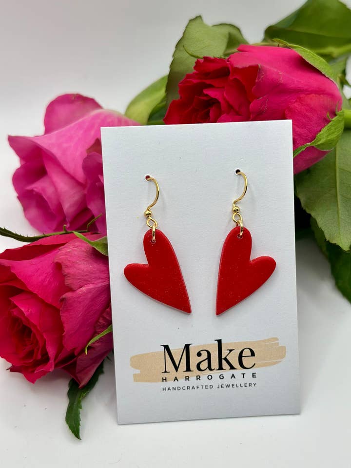 Valentine’s Asymmetric Heart Hook for wholesale by Make Harrogate