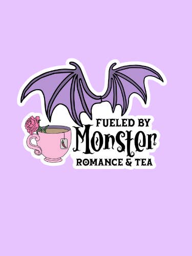 Fueled By Monster Romance Sticker for wholesale by Shadows of Sunshine