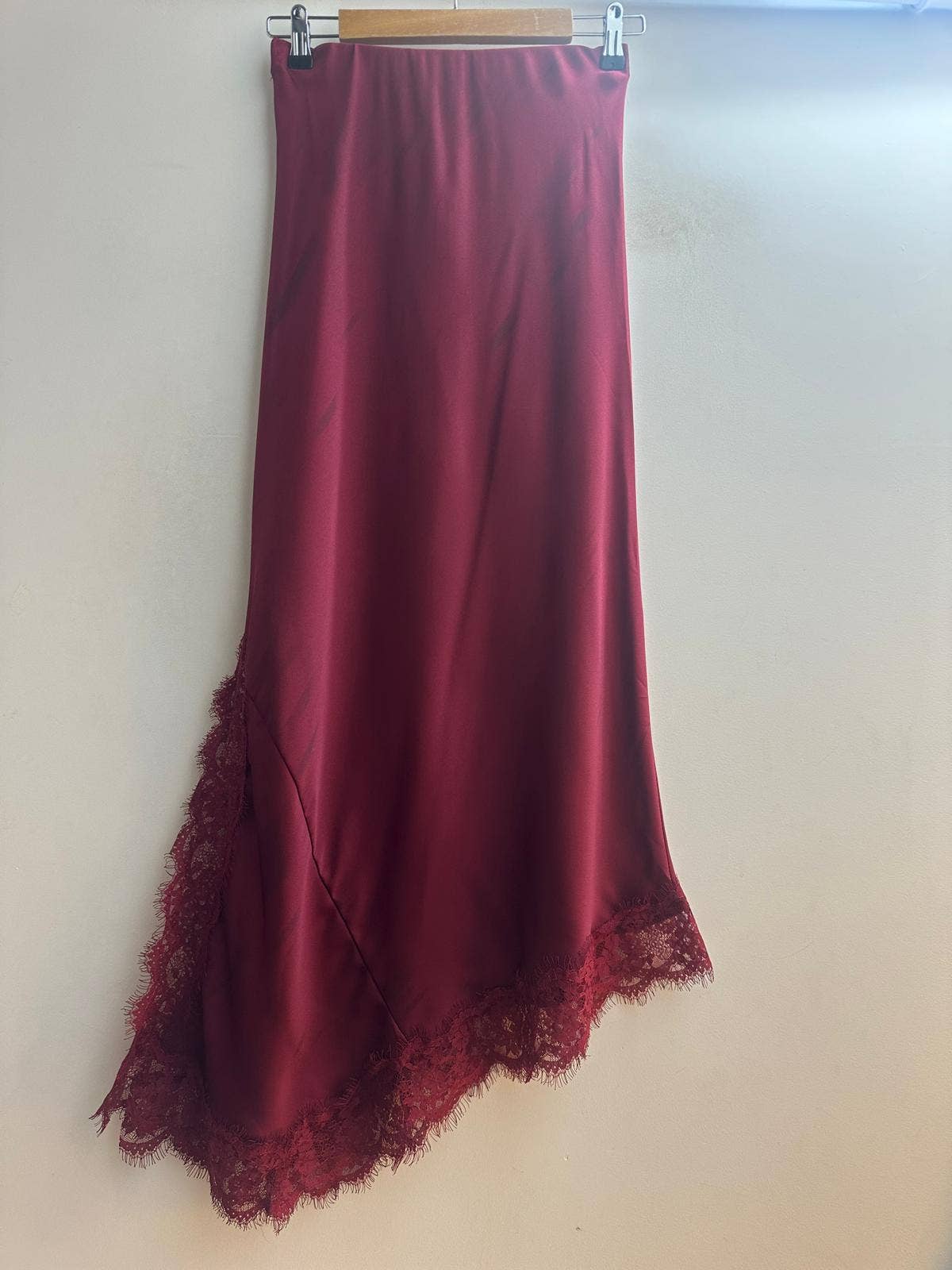 LORIANE - Wholesale Skirt - Women's - 11234 Long skirt with satin lace2