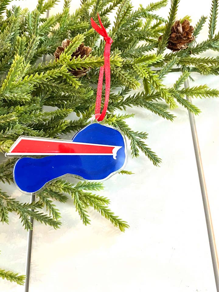 Buffalo Bills Flügel Acrylornament für den Großhandel von the letters mdn