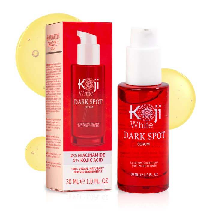 Koji White - Wholesale Facial Serum/Concentrate - Koji White Dark Spot Brightening Serum with X8 Pure Hyaluronic Acid From Korean,Skin Care Product 1 Fl Oz1