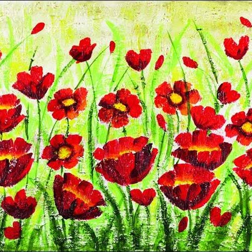 Gianola M.T. -Campo Di Papaveri Rossi per la vendita all'ingrosso da parte di Migneco & Smith