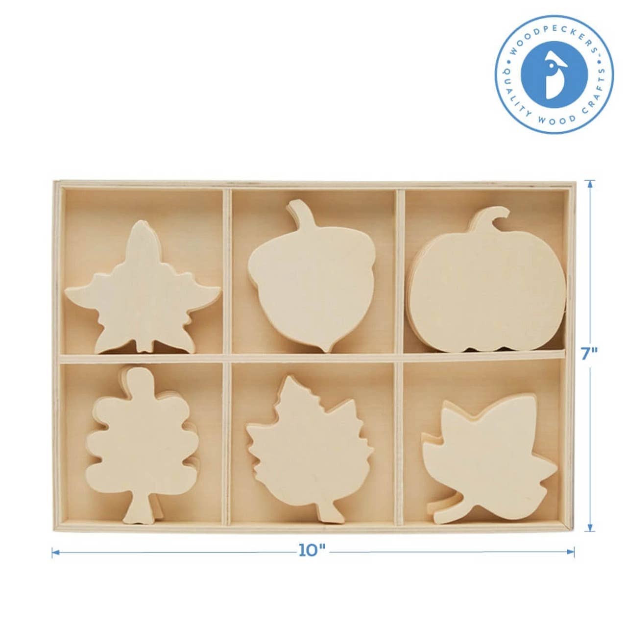 Woodpeckers Crafts - Wholesale Wood Toy - Kids - Wood Sorting Tray11