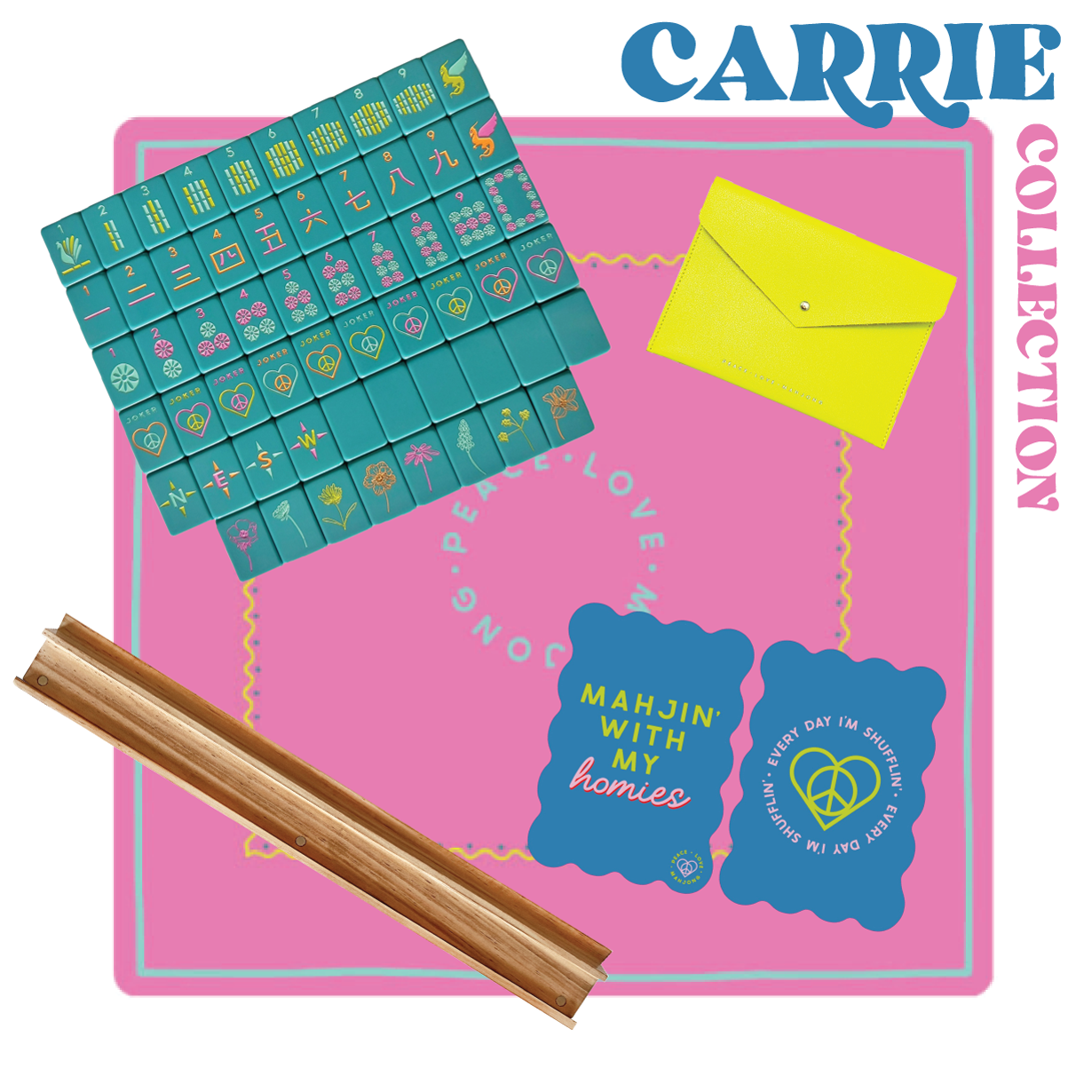 OG Mahj Tiles - Totally Teal for wholesale on Faire3