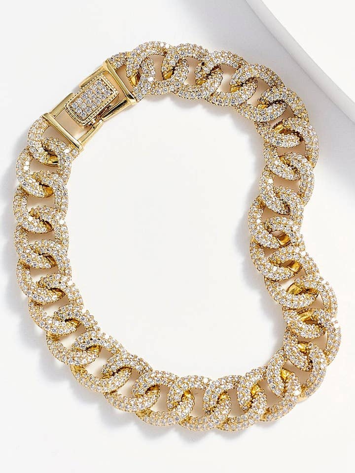 Bracelet à maillons chaîne gourmette Lorena pour la vente par Kosa Jewels