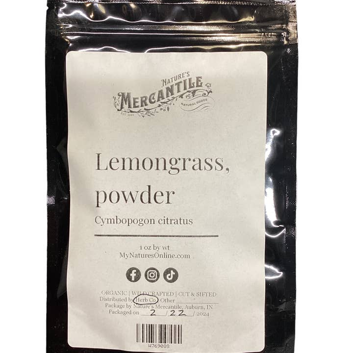 Nature's Mercantile - Wholesale Herbs - Lemongrass, powder