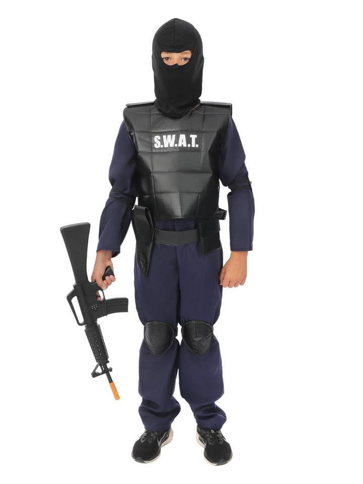 Costume SWAT - enfant - 10/12 ans pour la vente par P'tit Clown