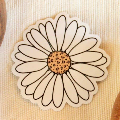 Adesivo in vinile con stampa di ghepardo per la vendita all'ingrosso da parte di Get Stoked