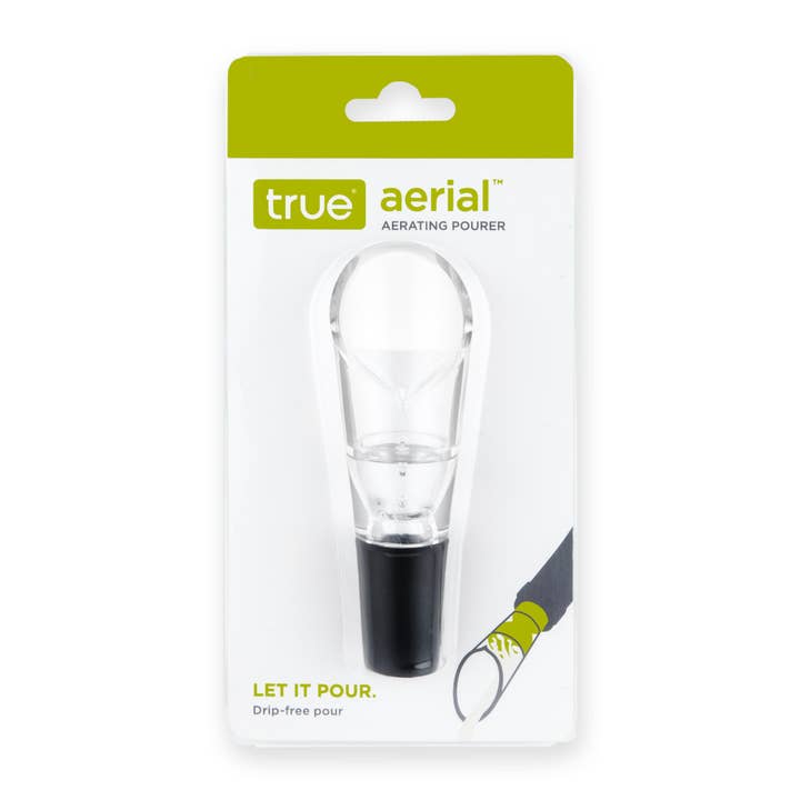 TRUE - Wholesale Wine Aerator - Aerial Acrylic and Rubber Aerating Wine Bottle Pour Spout1