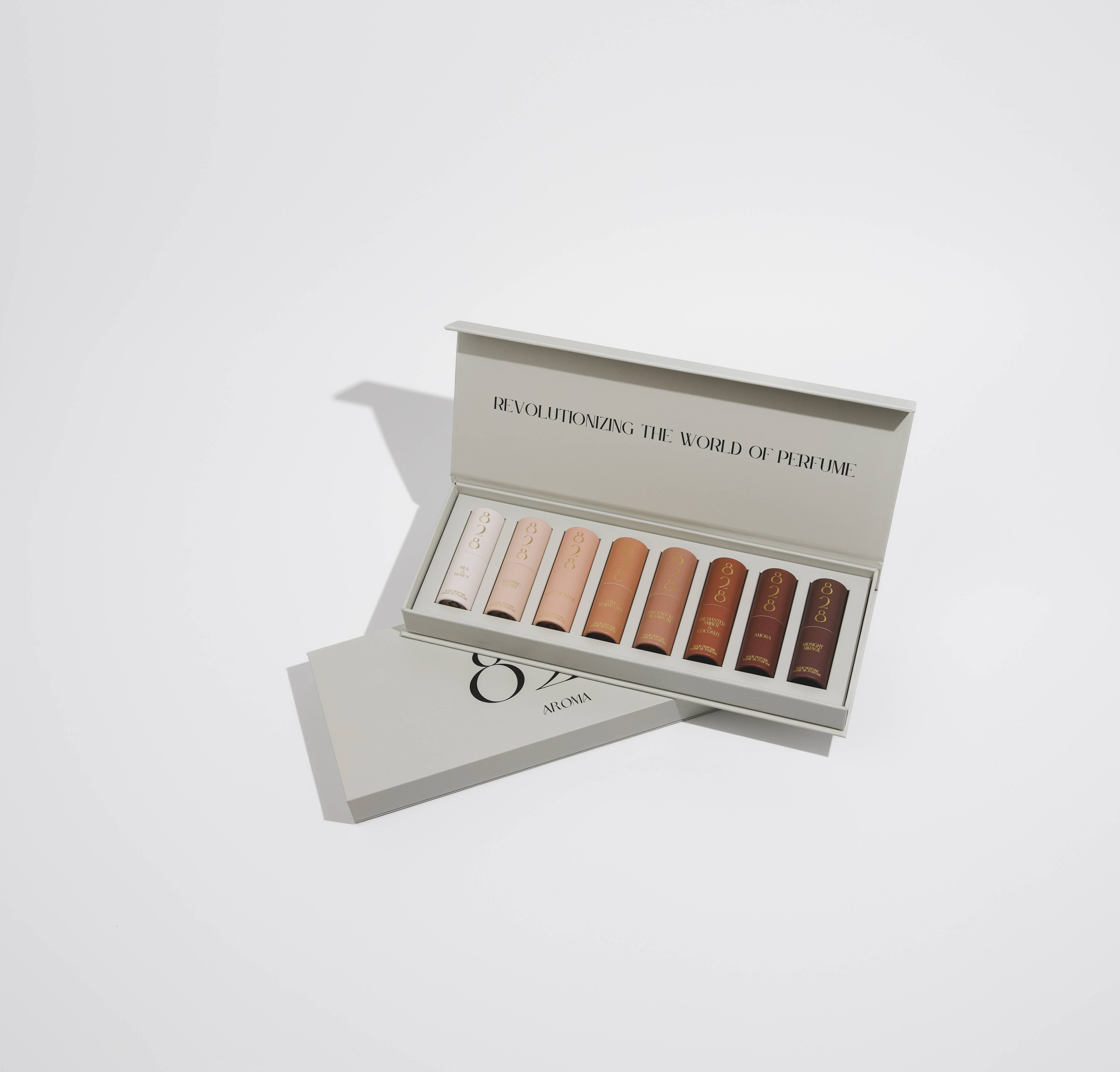 828 Aroma Inc. - Wholesale Solid Perfume - Solid Perfume Discovery Kit with Display Box2