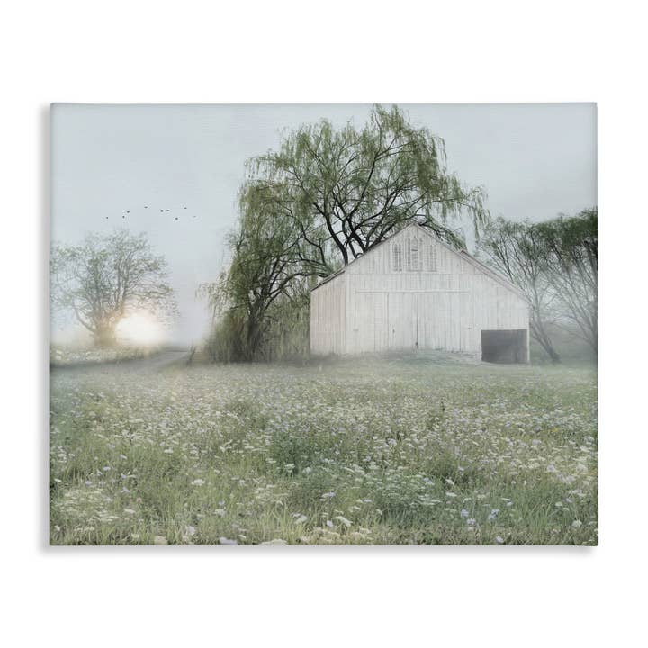 Stupell Industries - Wholesale Wall Decor - Kids & Baby - Drooping Trees Meadow Canvas Art7