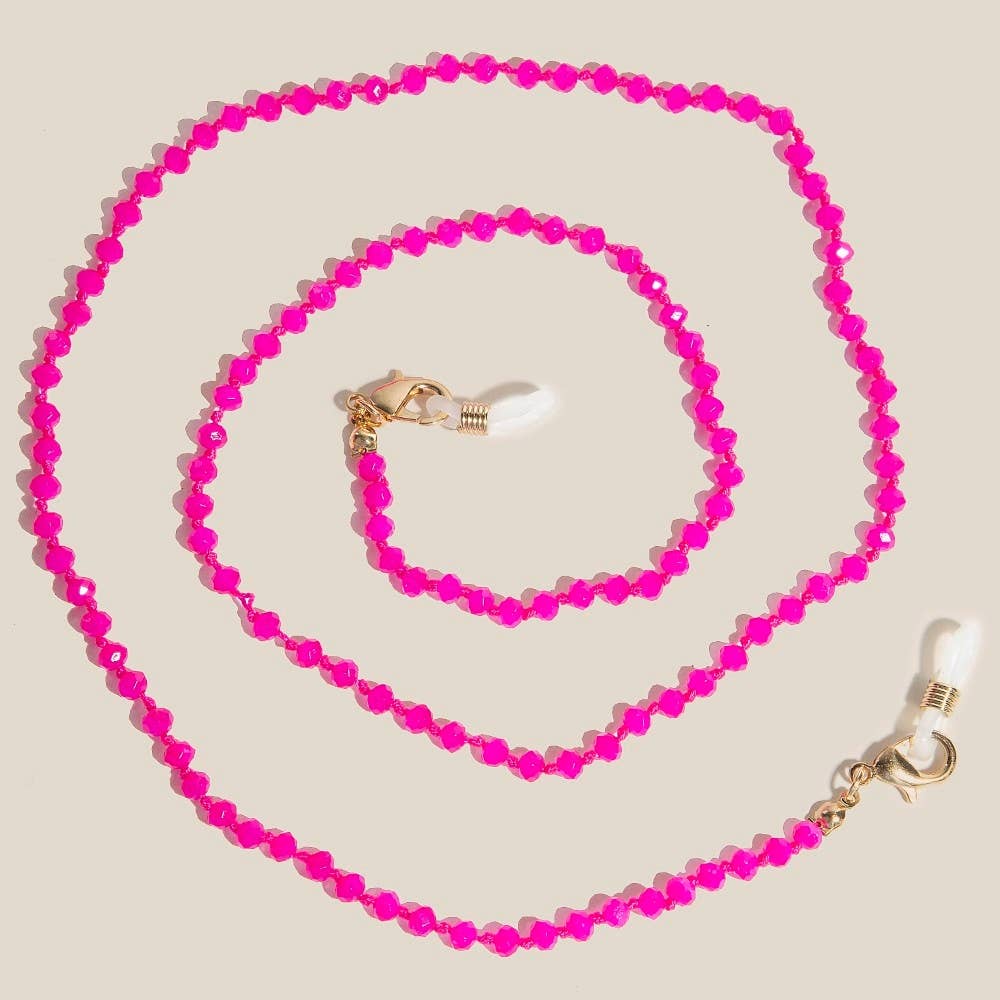 NE Beaded Eye Glass Holder Chain for wholesale on Faire2