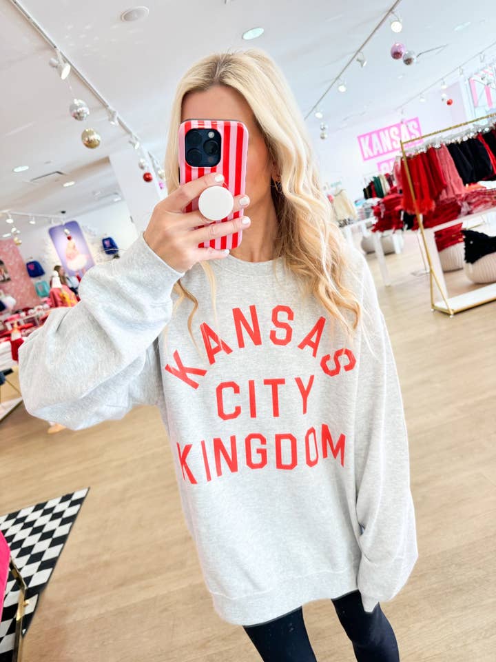 Kansas City Kingdom Sweatshirt-paket för wholesale av Pink Dinosaur