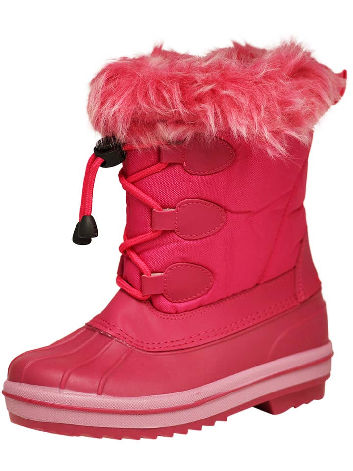 Eastern Off Price - Wholesale Boots - Kids - Norty Lightweight Fleece Lined Snow Boot for Little Big Girl