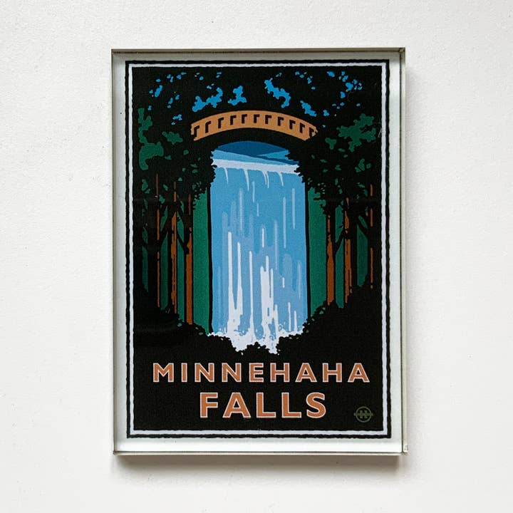 Legendary Landmark Art Prints - Wholesale Magnet - Landmark MN | Minnehaha Magnet1
