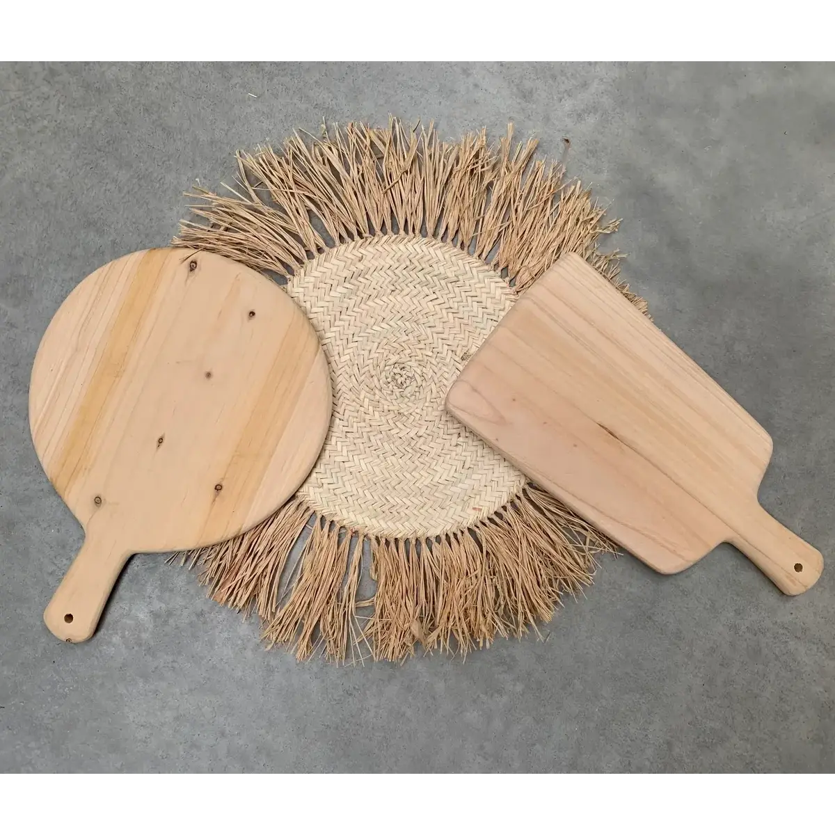 High crafty - Wholesale Cutting Board - Walnut Cutting Board | Handmade Moroccan Wooden Board | Rust1