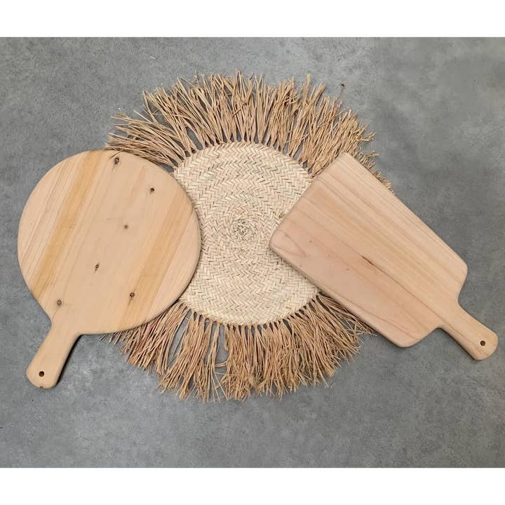 High crafty - Wholesale Cutting Board - Walnut Cutting Board | Handmade Moroccan Wooden Board | Rust1