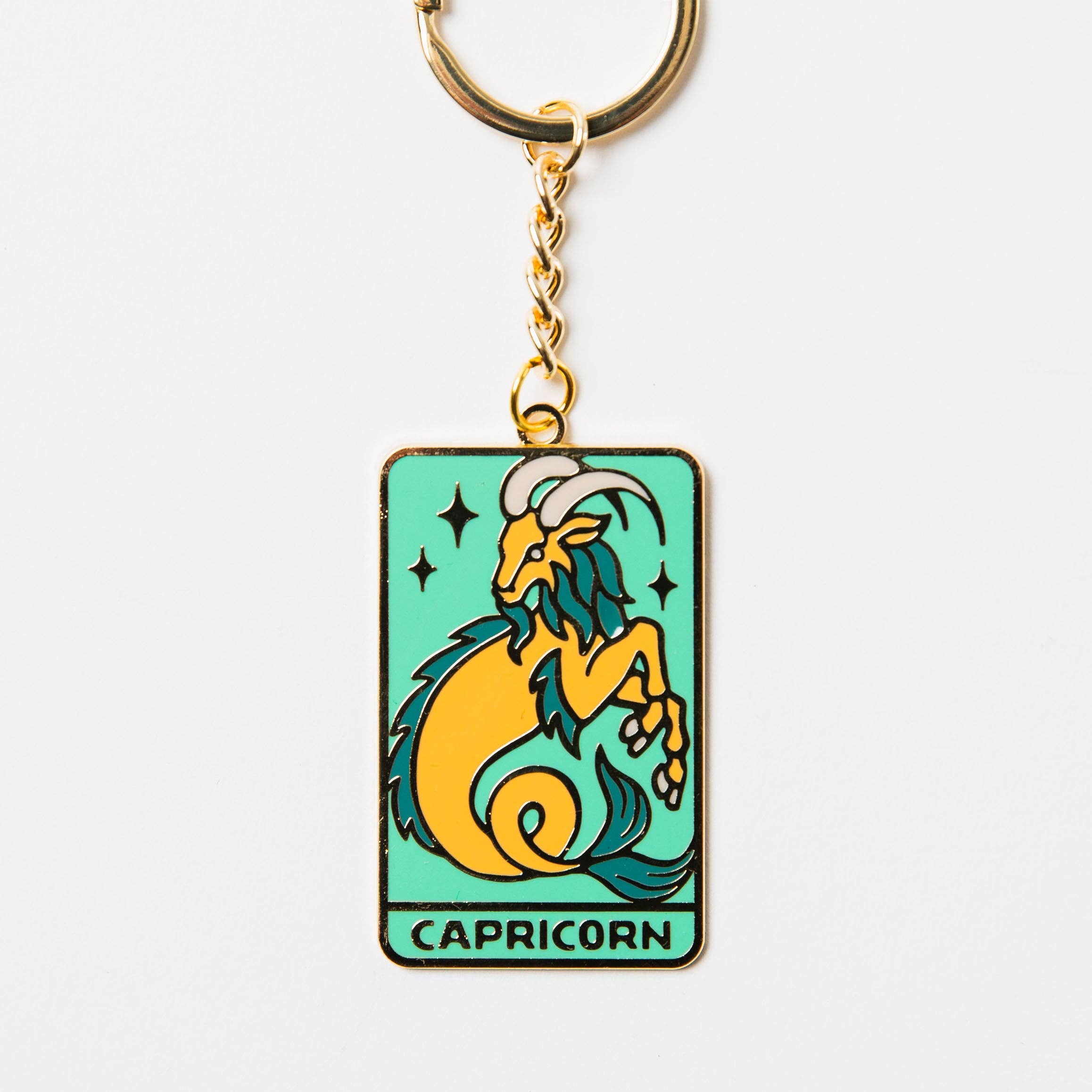 Upper Park Clothing - Wholesale Keychain - Women's - Zodiac Gold Metal Keychains4