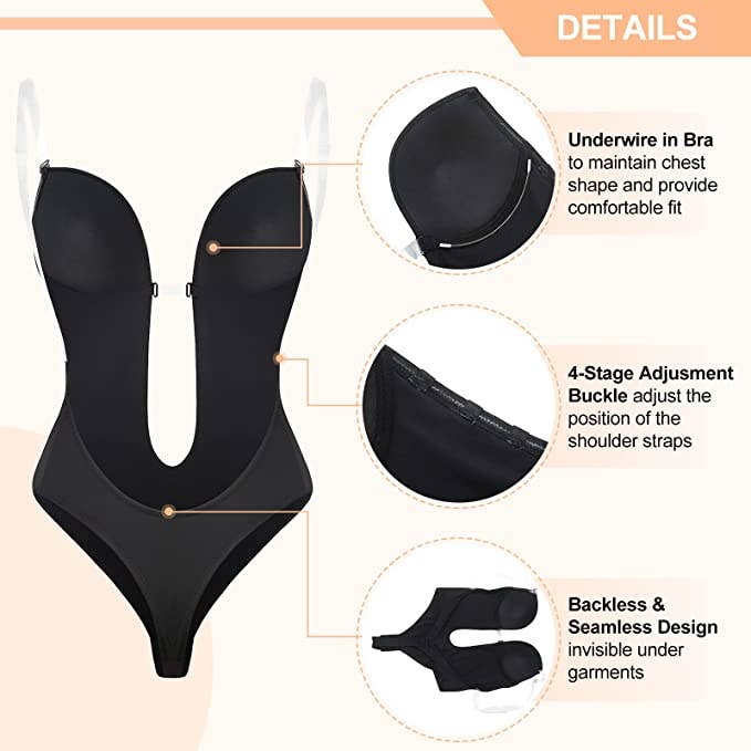 The Lounge Edit - Wholesale Bra - Women's - Backless Bra Body Shaper7