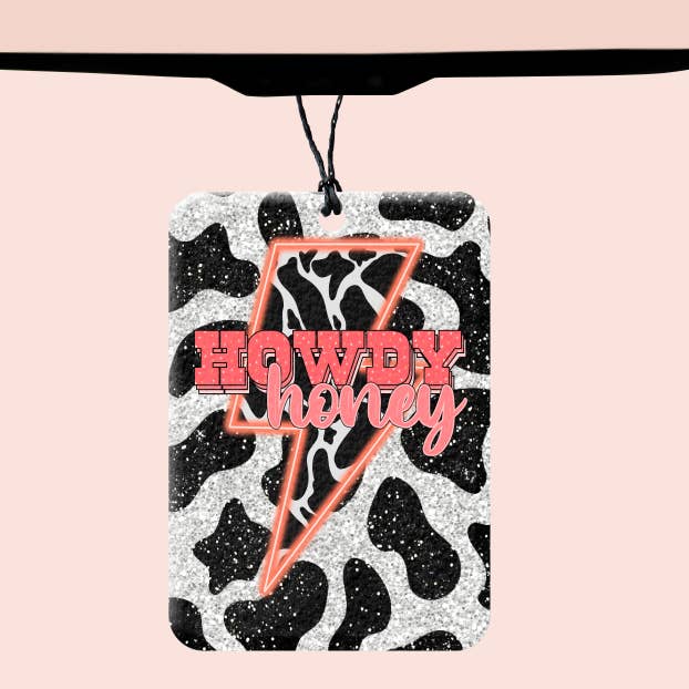 Désodorisant pour voiture Howdy Honey pour la vente par Texas Petunias Boutique