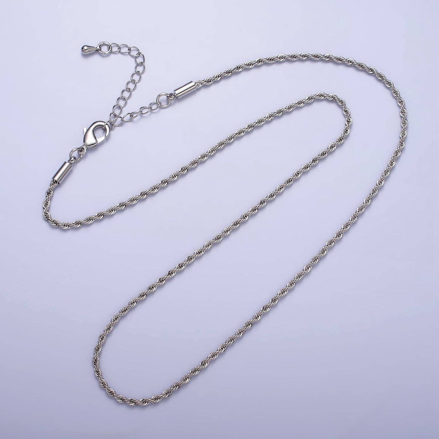 Aim Eternal - Wholesale Link & Chain Necklace - Dainty Gold Rope Chain Necklace Twisted Chain Necklace1