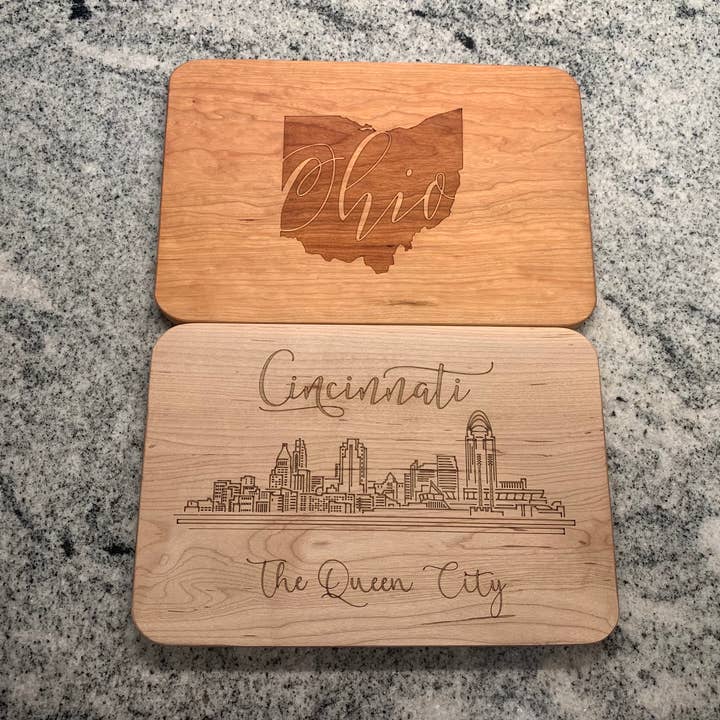 Ébauches de planche à découper en bois franc haut de gamme 8x12" pour la vente par Meyer Woodworks