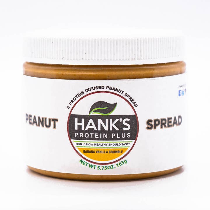 Hanks Protein Plus - Wholesale Nut Butter - Ban Van Crumble Peanut Spread0