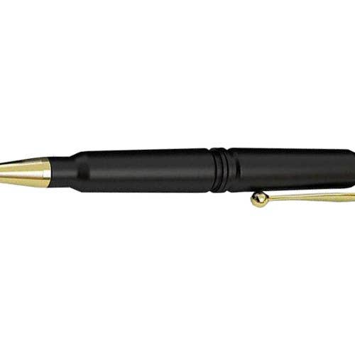 Old Southern Brass - Wholesale Pen - 308 Real Bullet Casing Refillable Twist Pen- Matte Black2