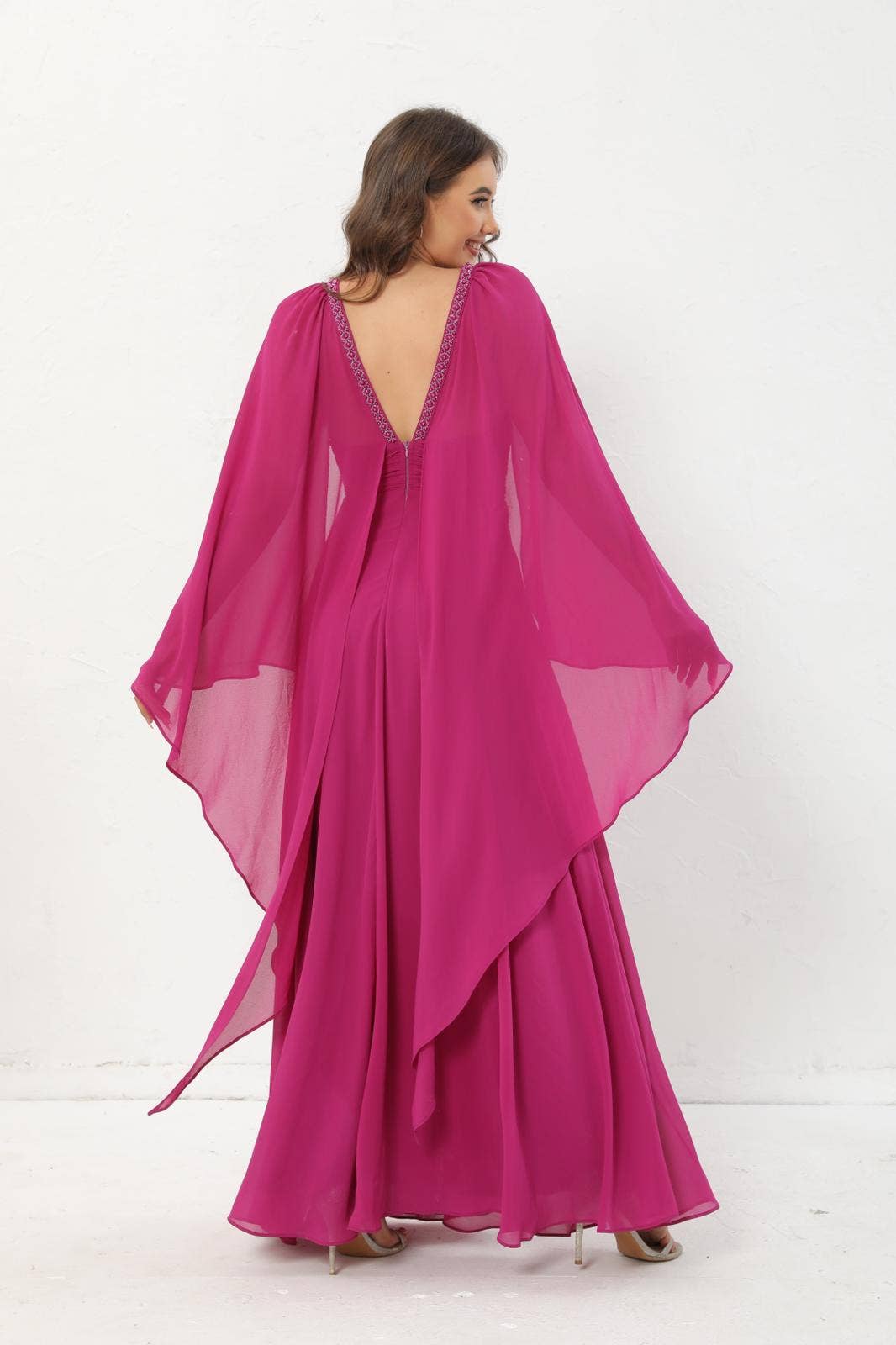 Lucas & Emma - Sarl RJ & co – wholesale Gown – Women's – Magassar 2522 cocktail ceremony dress with veil1