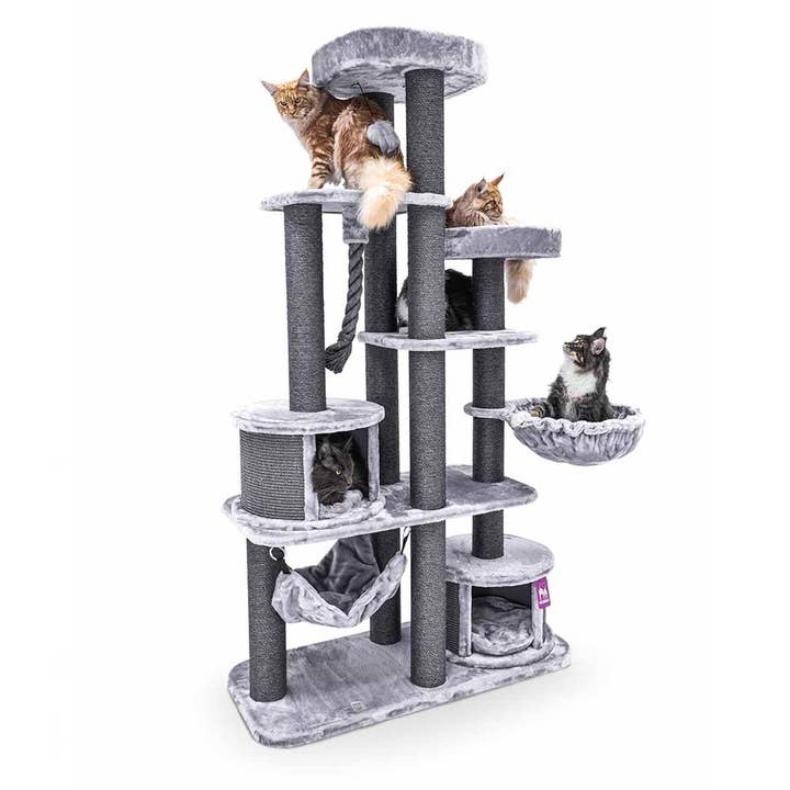 Lords and Labradors – wholesale Pet scratcher – Cat – Lucky Rebels Scenic View 197cm Cat Tree