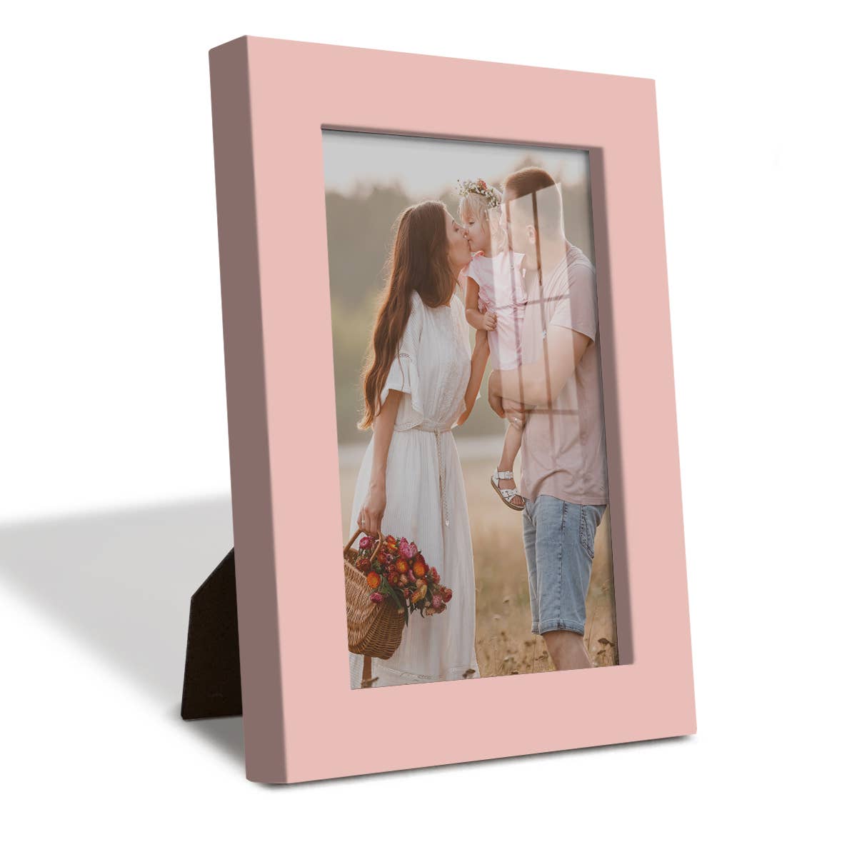 Wexford Home - Wholesale Picture Frame - Photo Frame. Real Wood Modern Frame, Pink4