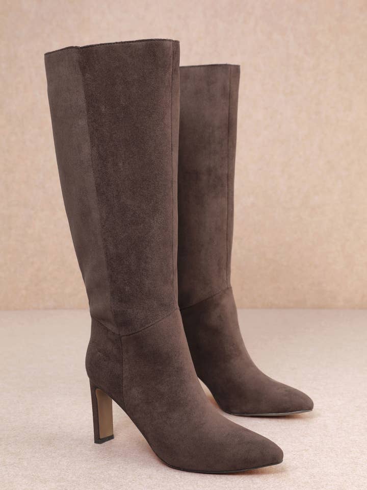 Oliccui - Wholesale Boots - Women's - SLEEK POINTED-TOE THIN BLOCK HEEL BOOTS5