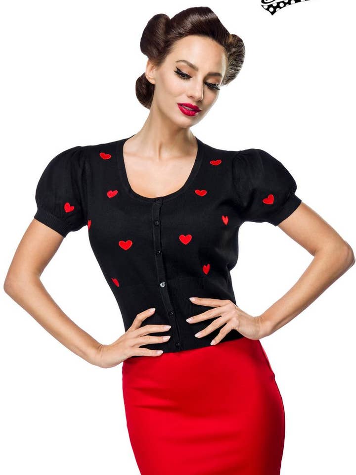 Cardigan With Hearts for wholesale by Atixo GmbH (Belsira)