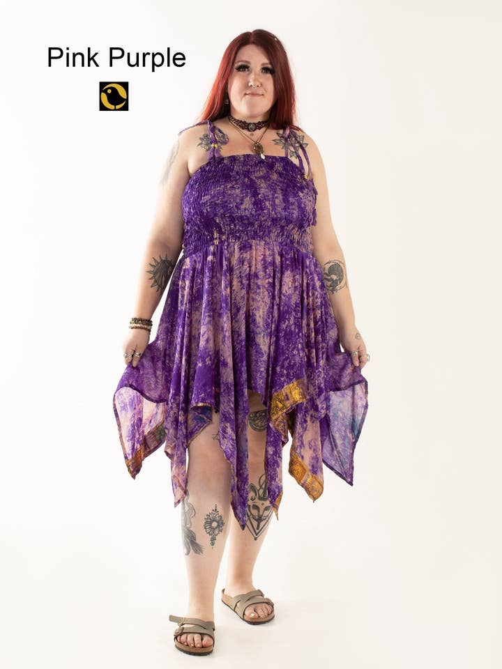 Robe Tinkerbell : roses pour la vente par Tweedy