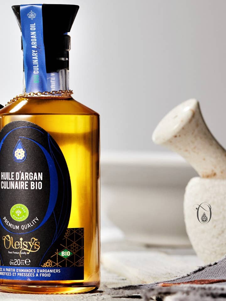 Oleisys® Økologisk kulinarisk arganolie for engroshandel hos Oleisys