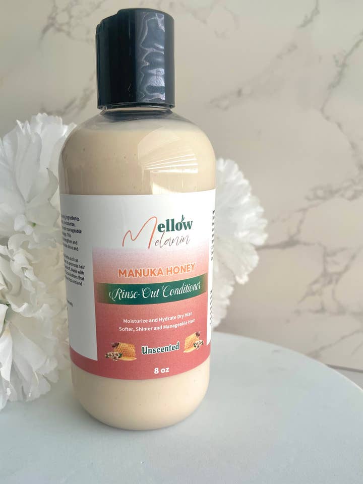 Manuka Honey Rinse Out Conditioner for wholesale by Mellow Melanin LLC