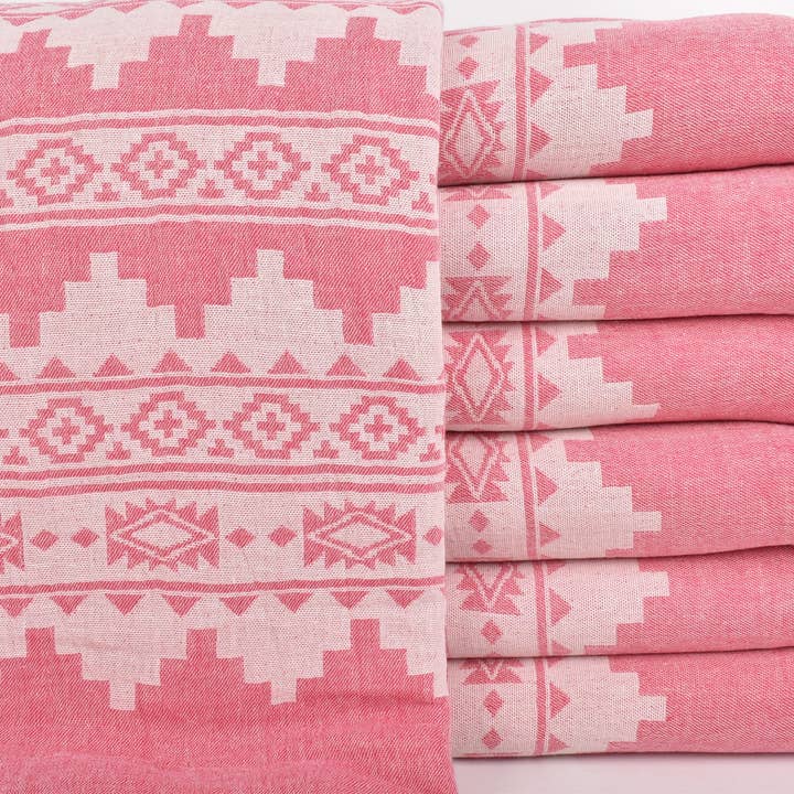 Organic Turkish Towels - Wholesale Throw Blanket - Personalized Throw, Cozy Blankets for Sale1