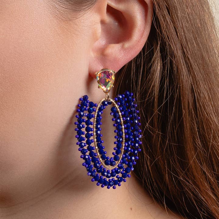 Crystal Drop Earrings for wholesale by Your Fashion Wholesale