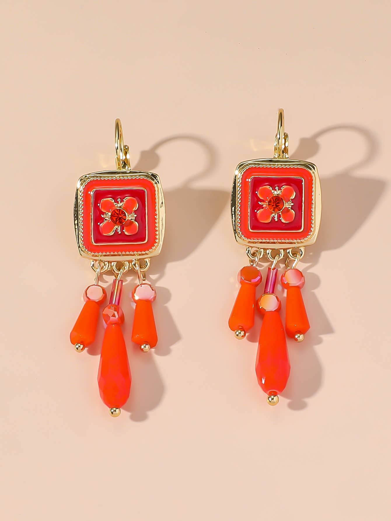 Blossom bijoux - Wholesale Dangle Earrings - Sleeper earrings 24PEBOL0432