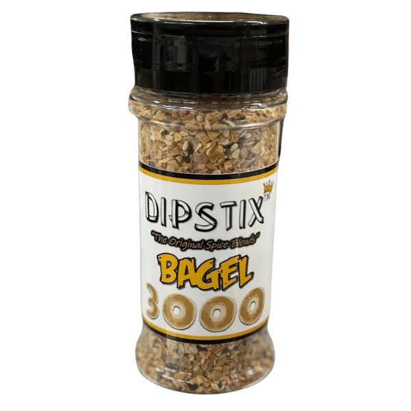 Bagel 3000 7 oz. Premium Bagel Topper krydderiblanding for engroshandel hos DIPSTIX