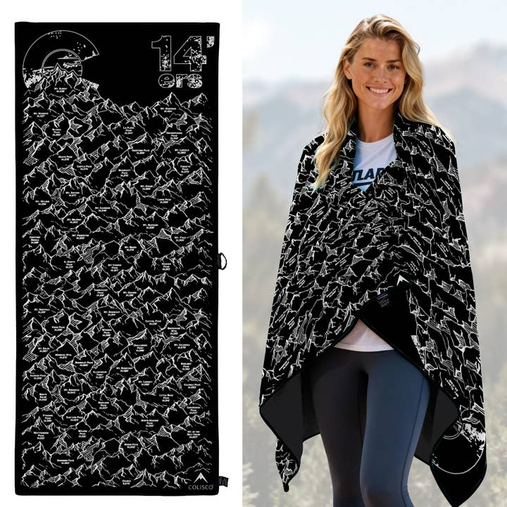 Colisco Colorado 14 ers Asciugamano Eco-Performance - 72"x30" per la vendita all'ingrosso da parte di Colisco Wholesale