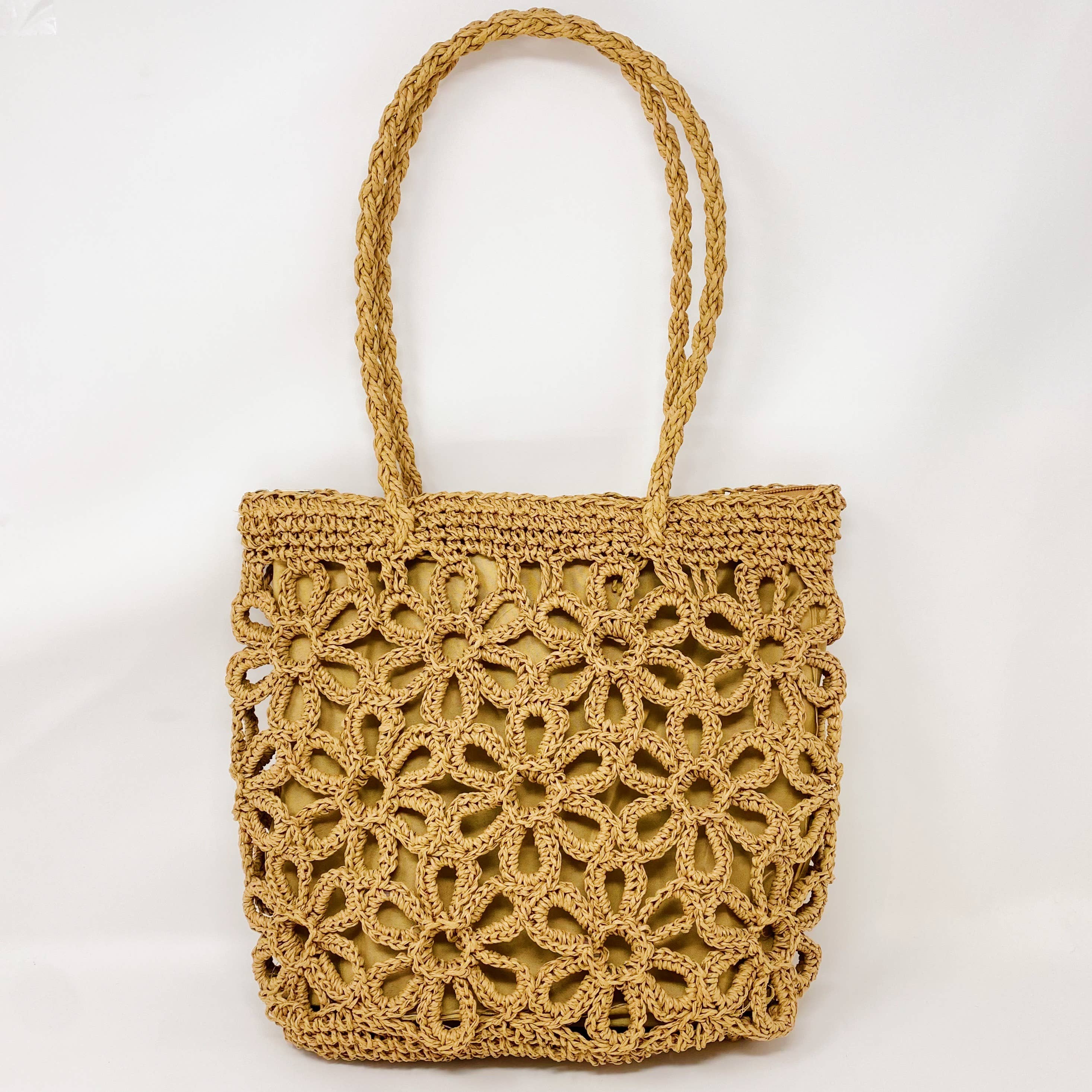 Ellison+Young - Wholesale Tote Bag - Women's - Hand Made Muted Floral Tote2