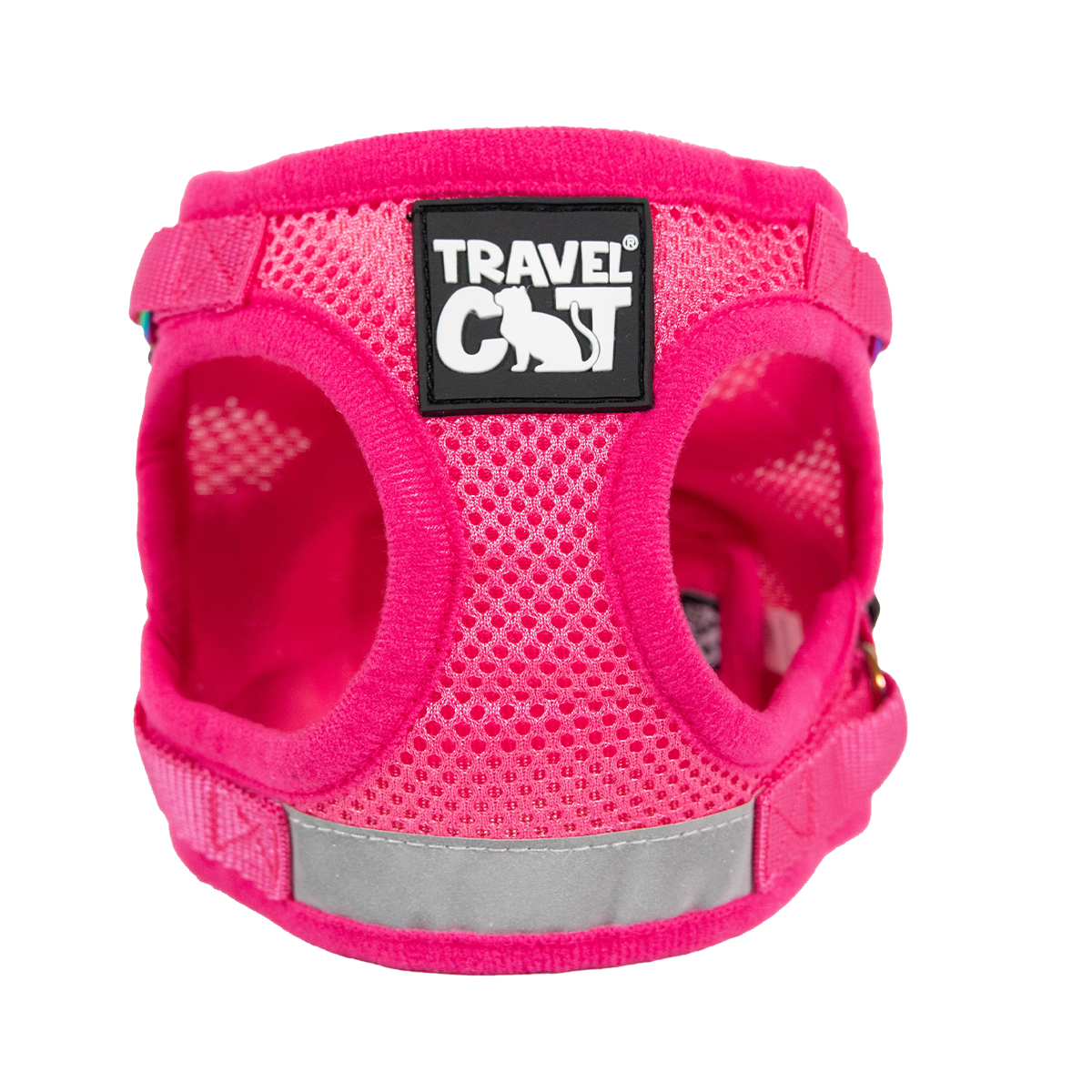 Travel Cat Wholesale - Wholesale Pet Harness - Cat - "The Purrfectly Pink" Iridescent Harness & Leash Set1