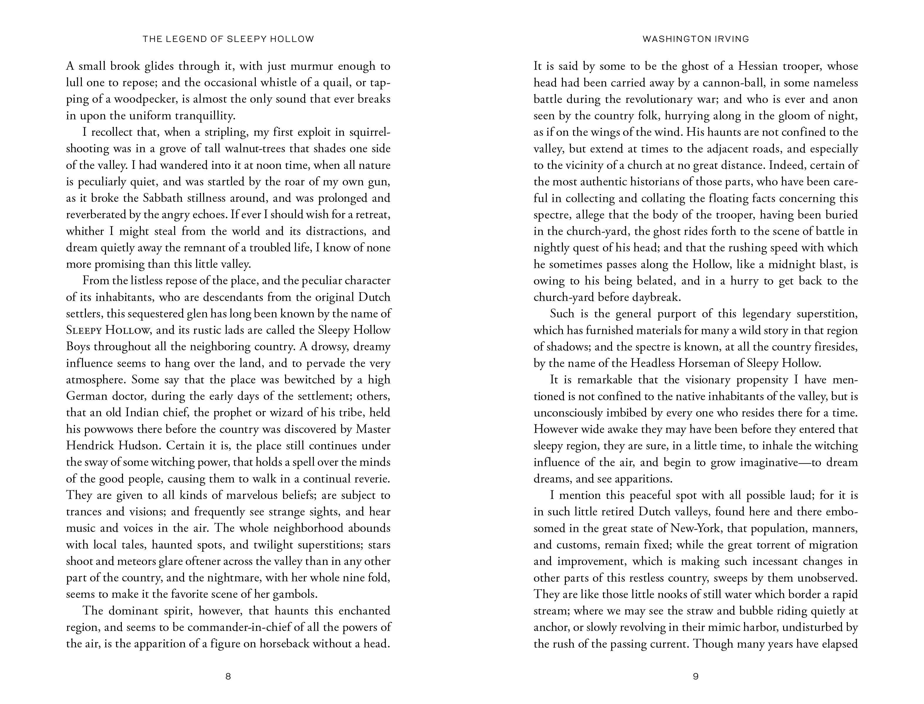 Hachette Book Group - Wholesale Classics - The Legend of Sleepy Hollow & Other Stories5