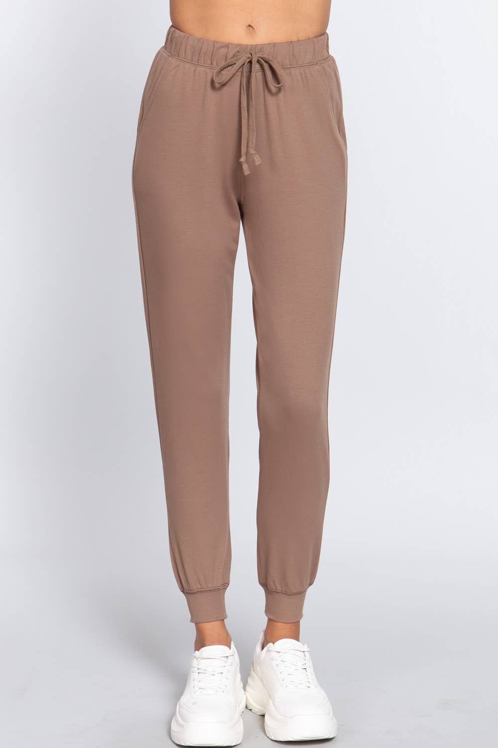 Active Basic | Active USA – calças de treino - Mulher por atacado – Calça jogger francesa Terry13