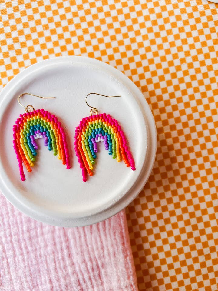 Ray | Orecchini con perline per la vendita all'ingrosso da parte di Larry’s Waffle Shop