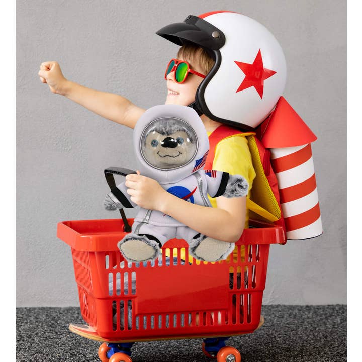 Cota Global - Wholesale Stuffed/Plush Toy - Kids & Baby - Plush Dress-Up - Astronaut Large With Holes In Helmet3