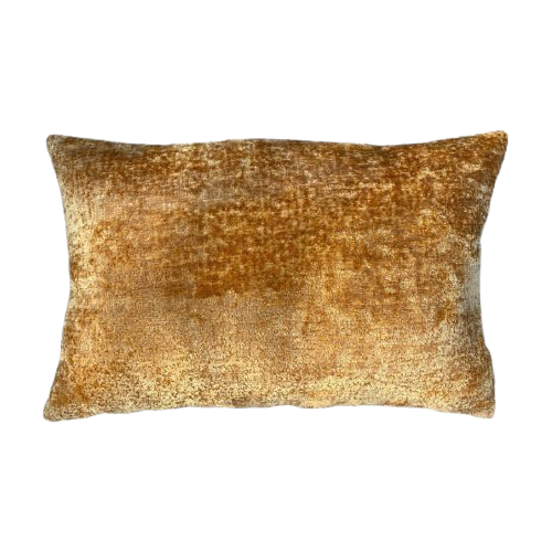 De Weldaad Authentic Interior - Wholesale Throw/Decorative Pillow - Chenille cushion cover caramel 404 SYM241
